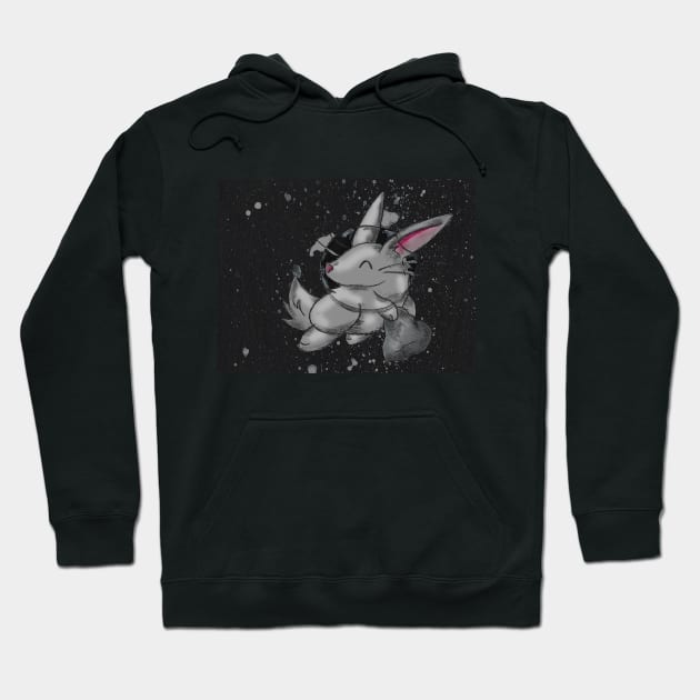 Moon Rock Valentine Hoodie by KristenOKeefeArt